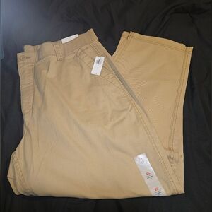 Old Navy Tan Chinos Classic Ankle Pants